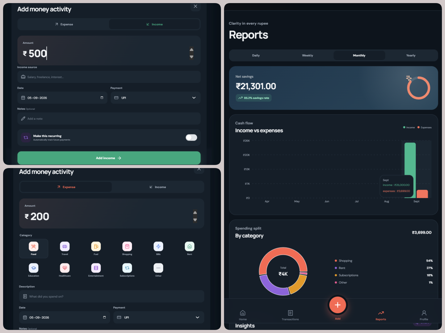 SpendWise application